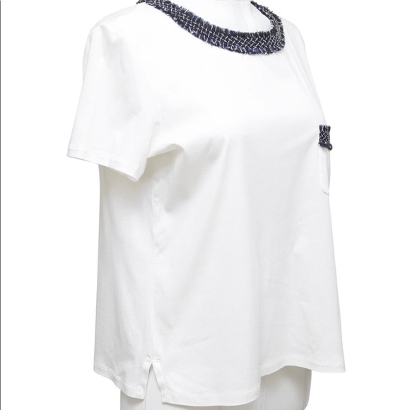 Beautiful Chanel top white 💯🥰